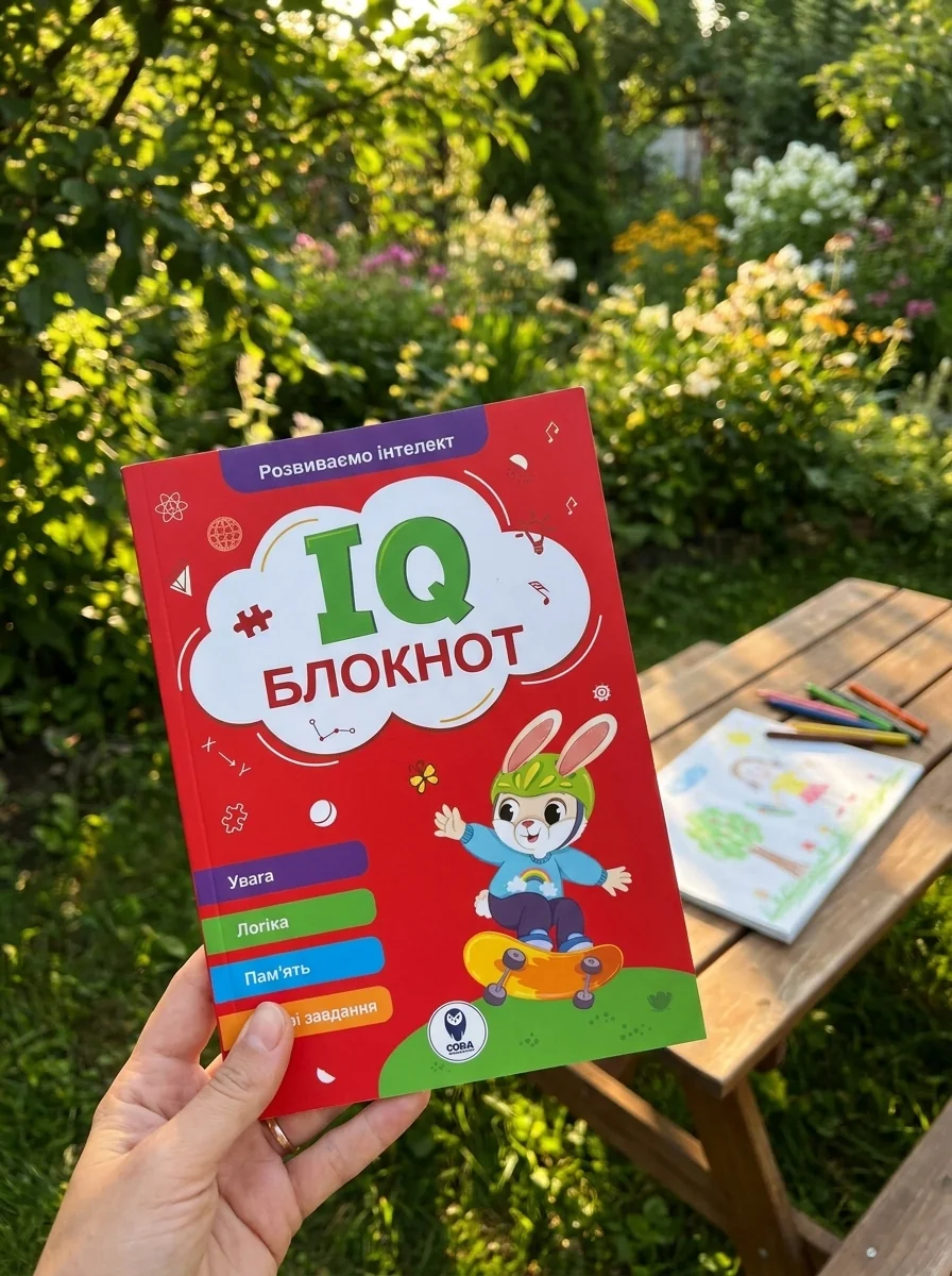 IQ Блокнот. Червоний — Юлія Семченкова, обкладинка
