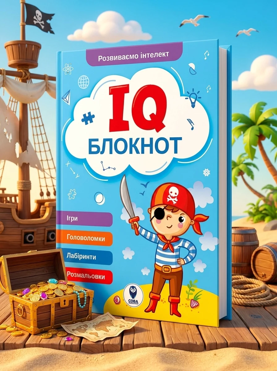 IQ Блокнот. Комплект із 4 книг — Книги