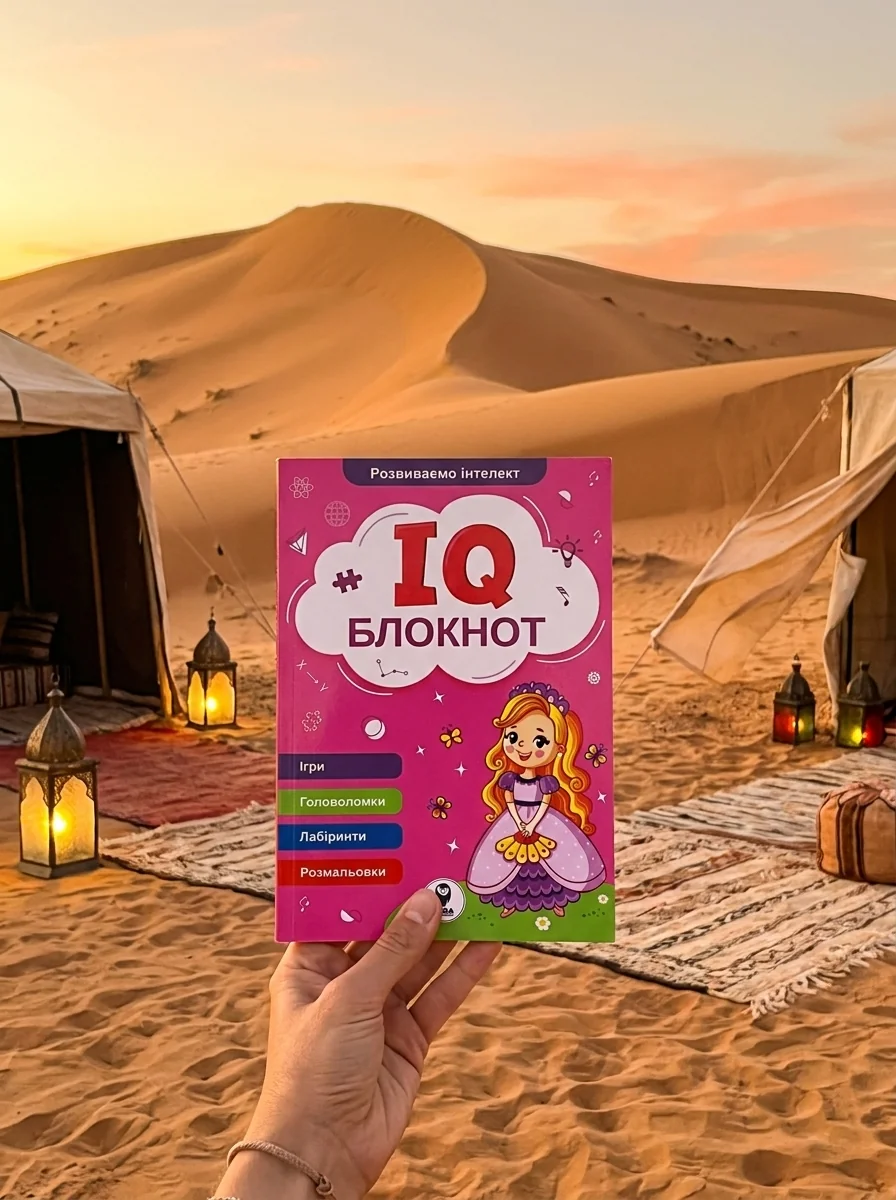 IQ Блокнот. Рожевий — фото 2