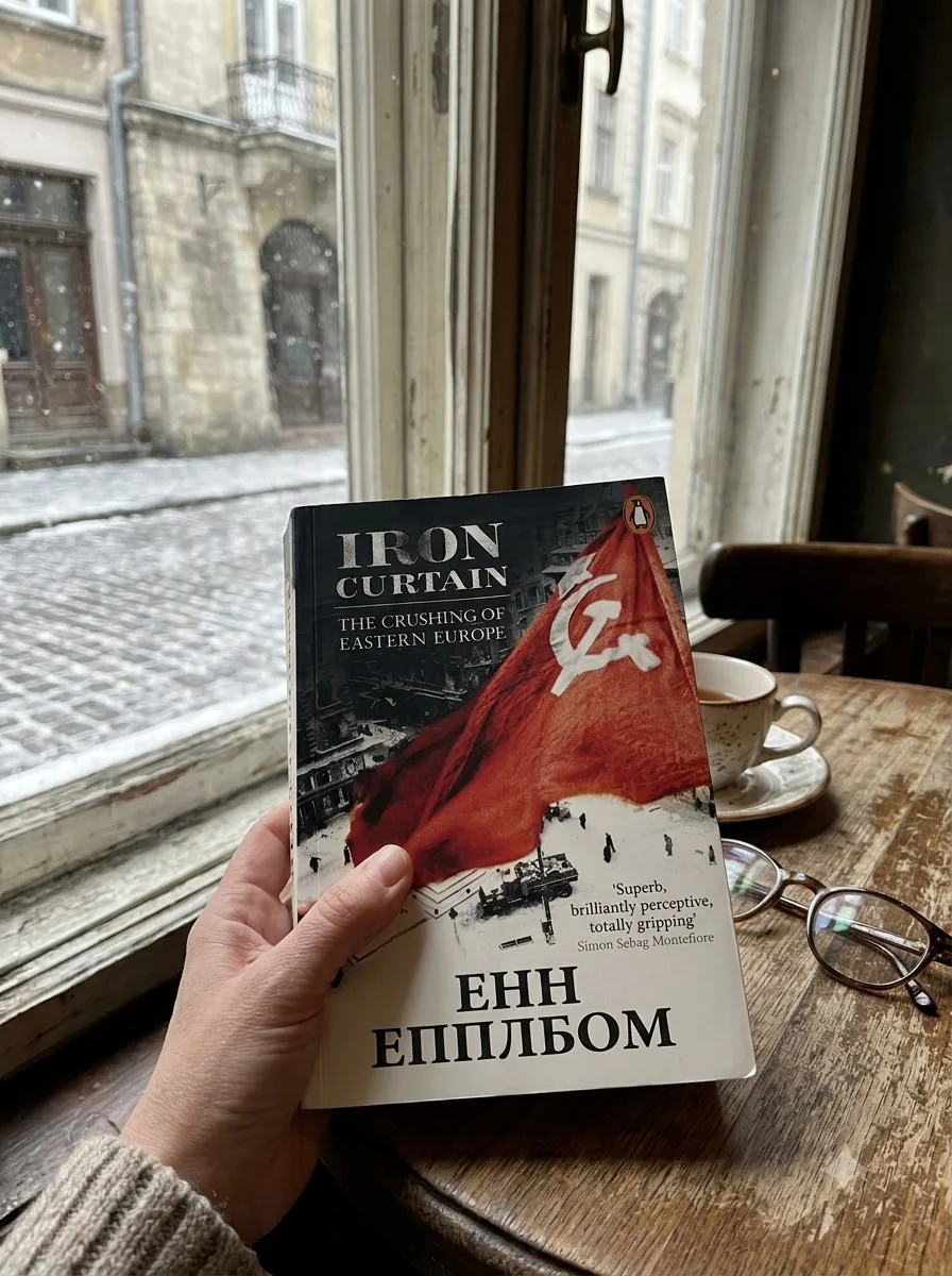 Iron Curtain — Енн Епплбом, обкладинка