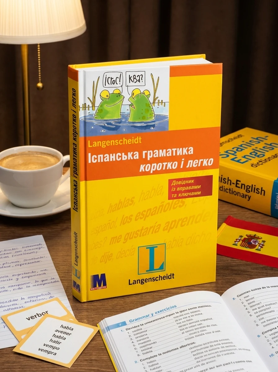 Іспанська граматика коротко і легко. Навчальний посібник