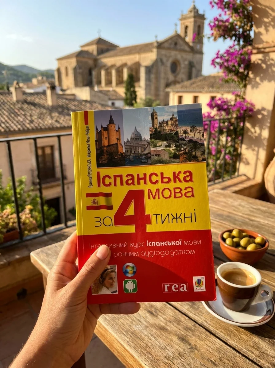 Іспанська мова за 4 тижні. Інтенсивний курс іспанської мови з електронним аудіододатком | купити книгу онлайн