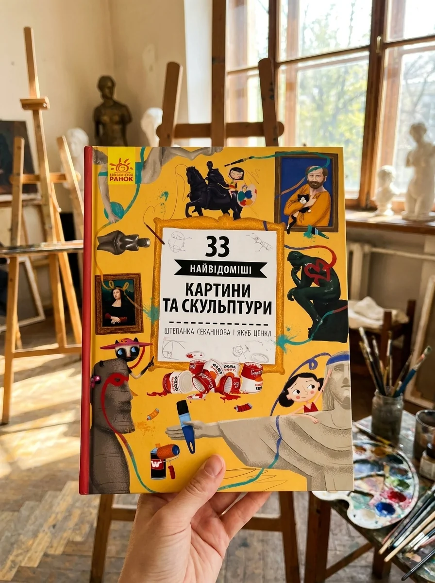 Історії архітектури: 33 найцікавіші картини і скульптури — Штєпанка Секанінова, обкладинка