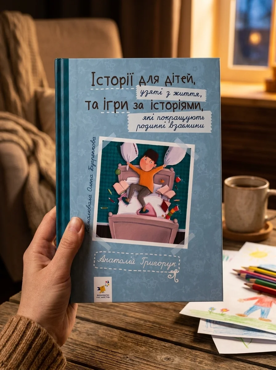Історії для дітей, узяті з життя, та ігри за історіями, які покращують родинні взаємини — Дім, сім'я, релігія