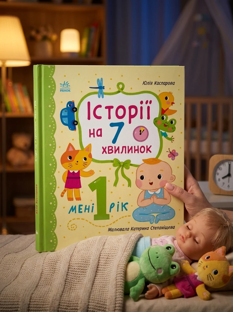 Історії на 7 хвилинок. Мені 1 рік — Дитяча література