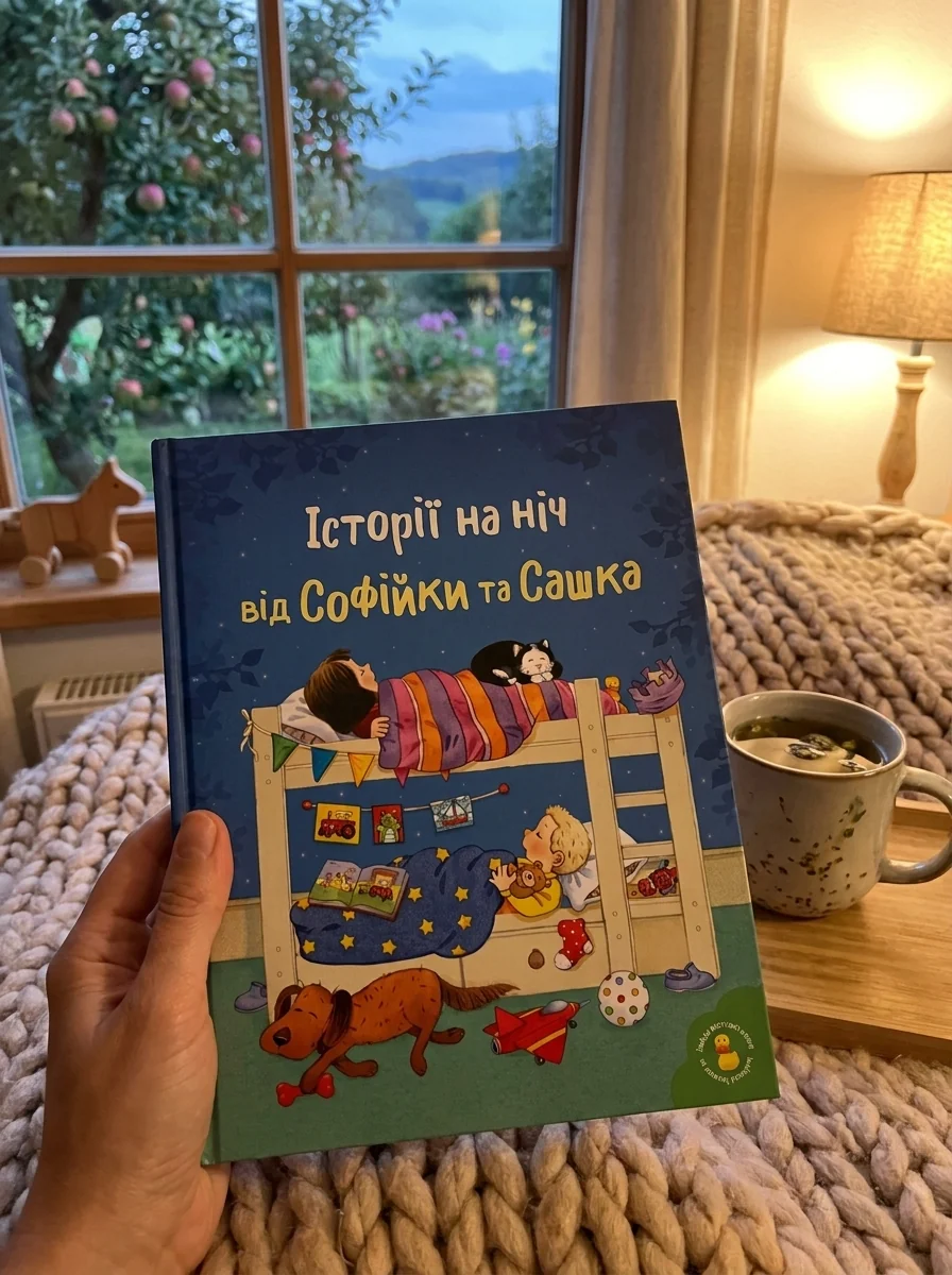 Історії на ніч від Софійки та Сашка — Казки