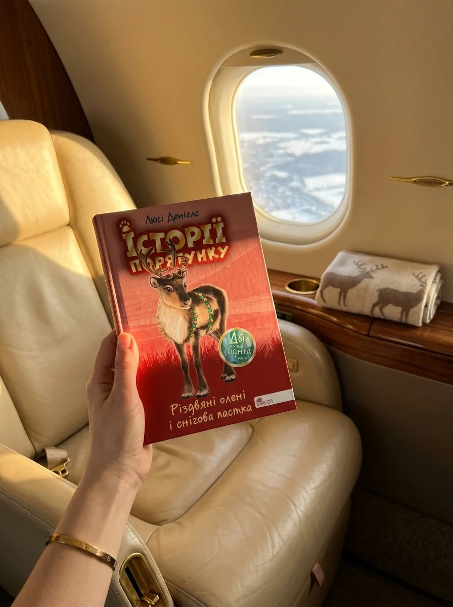 Історії порятунку. Різдвяні олені і снігова пастка. Спецвидання — Дитяча проза