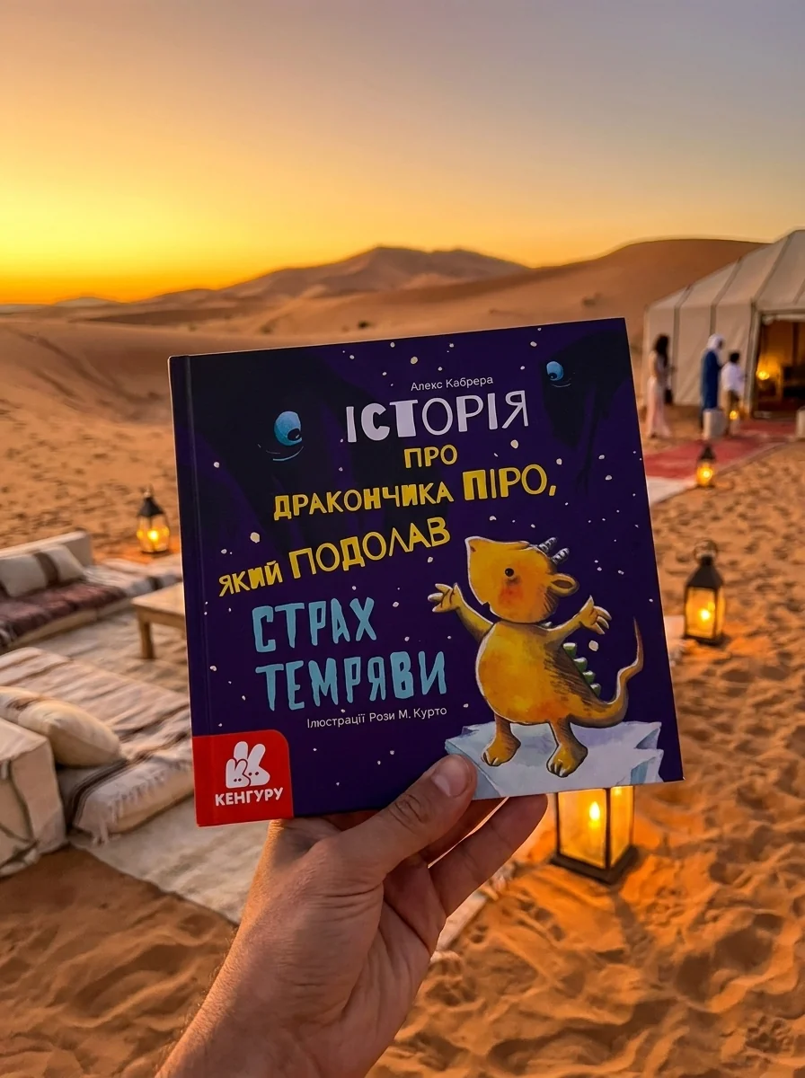 Історії про хоробрість. Історія про дракончика Піро, який подолав страх темряви — Казки