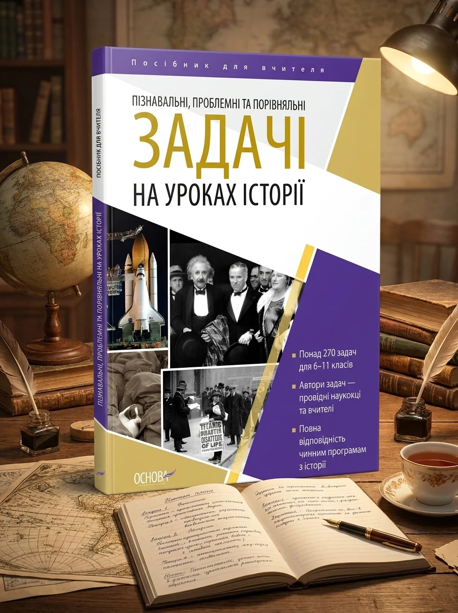 Історія. 6-11 клас. Пізнавальні проблемні та порівняльні задачі. Посібник для вчителя. — Історія та публіцистика