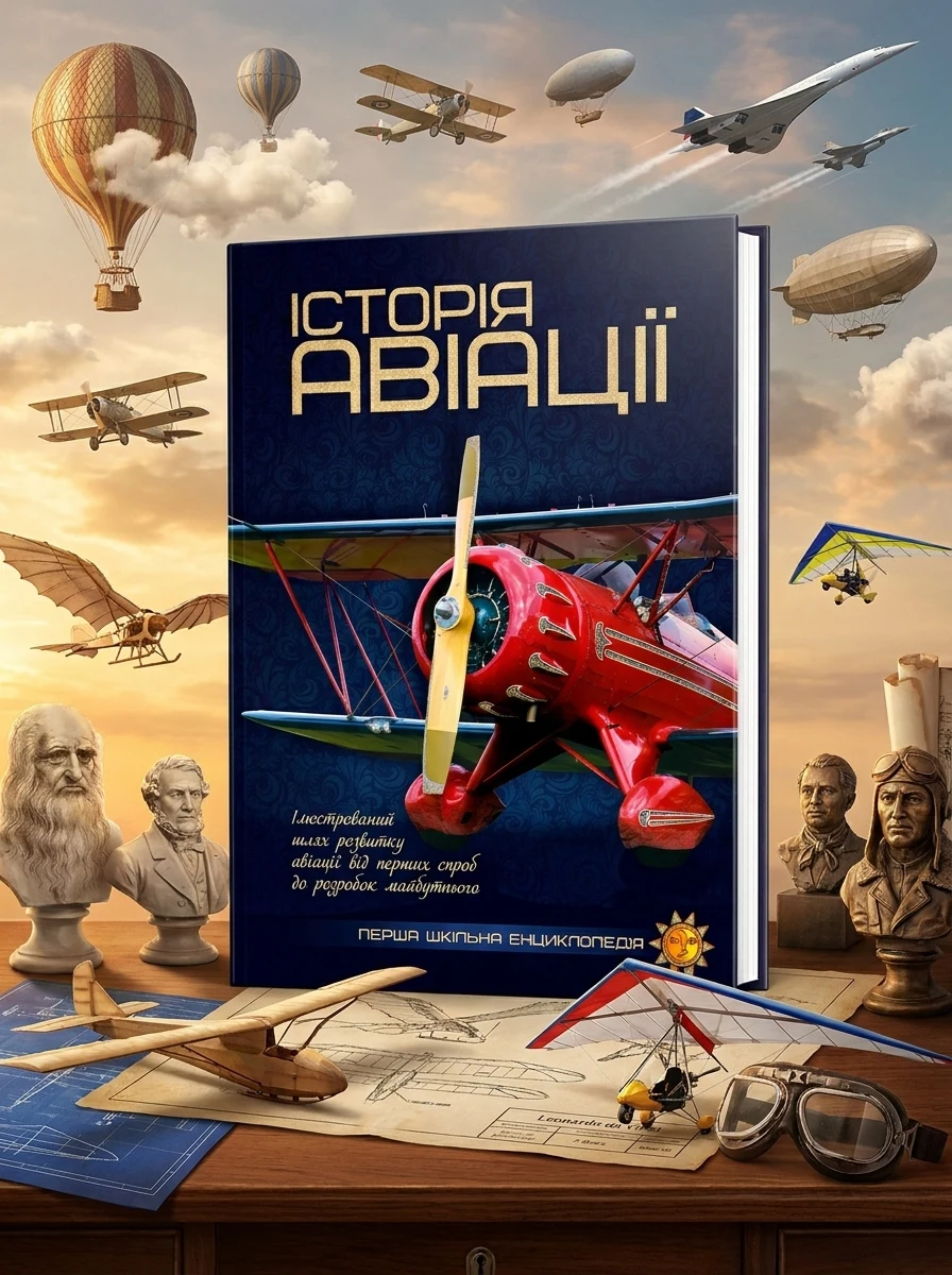 Історія авіації. Перша шкільна енциклопедія