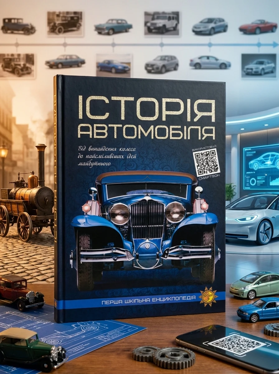 Історія автомобіля. Перша шкільна енциклопедія