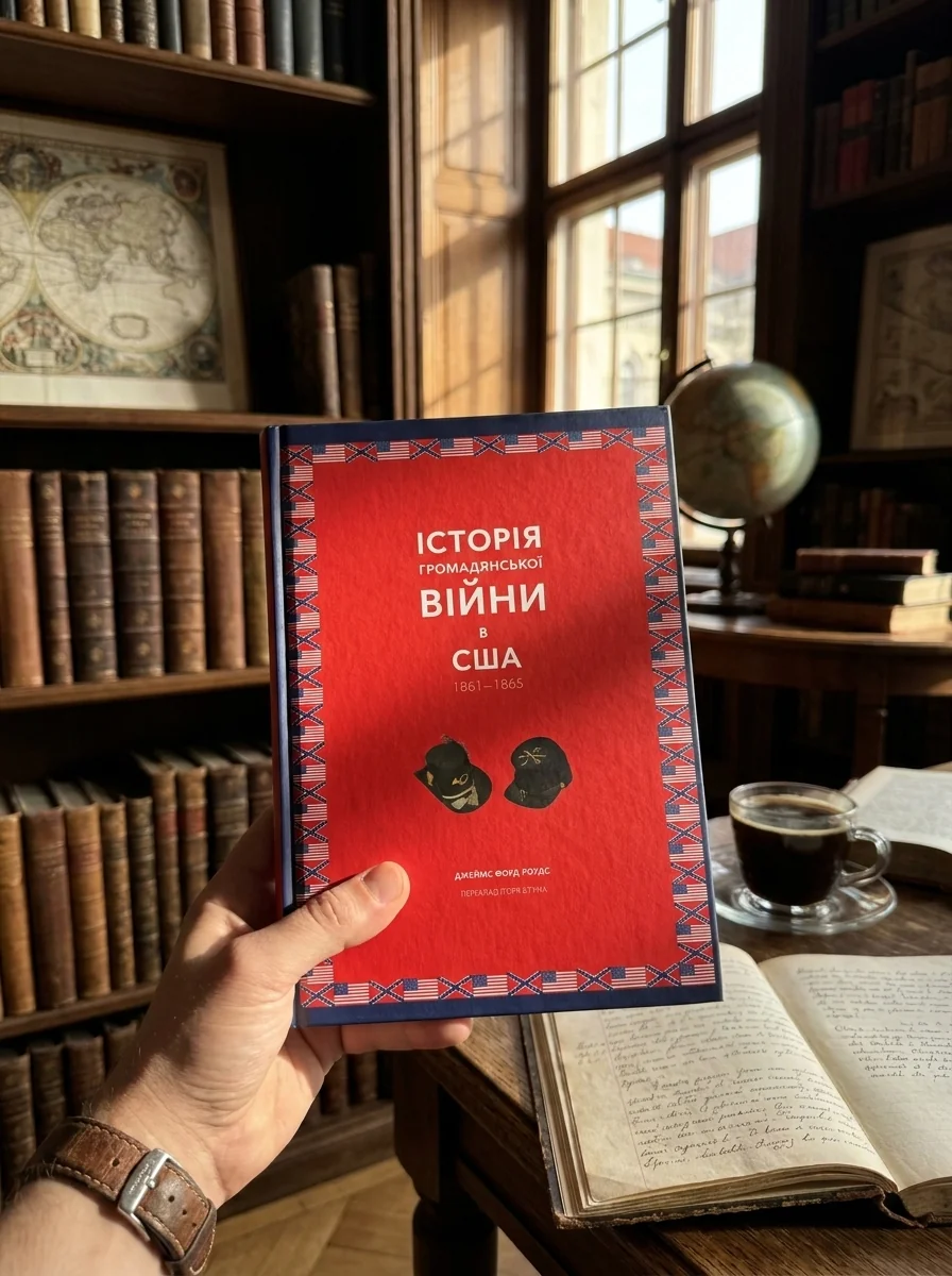 Історія Громадянської війни в США 1861—1865 — Джеймс Форд Роудс, обкладинка