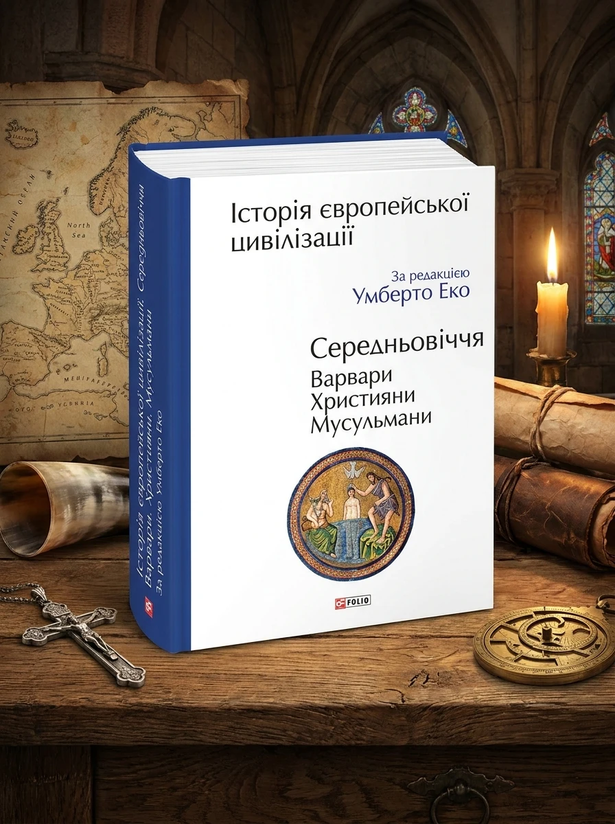 Історія європейської цивілізації. Середньовіччя. Варвари. Християни. Мусульмани, Умберто Еко, 9789660382305 — Історія та публіцистика