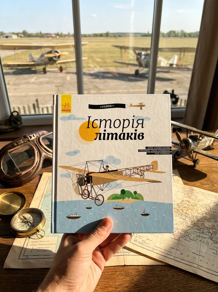 Історія літаків — Дитячі енциклопедії