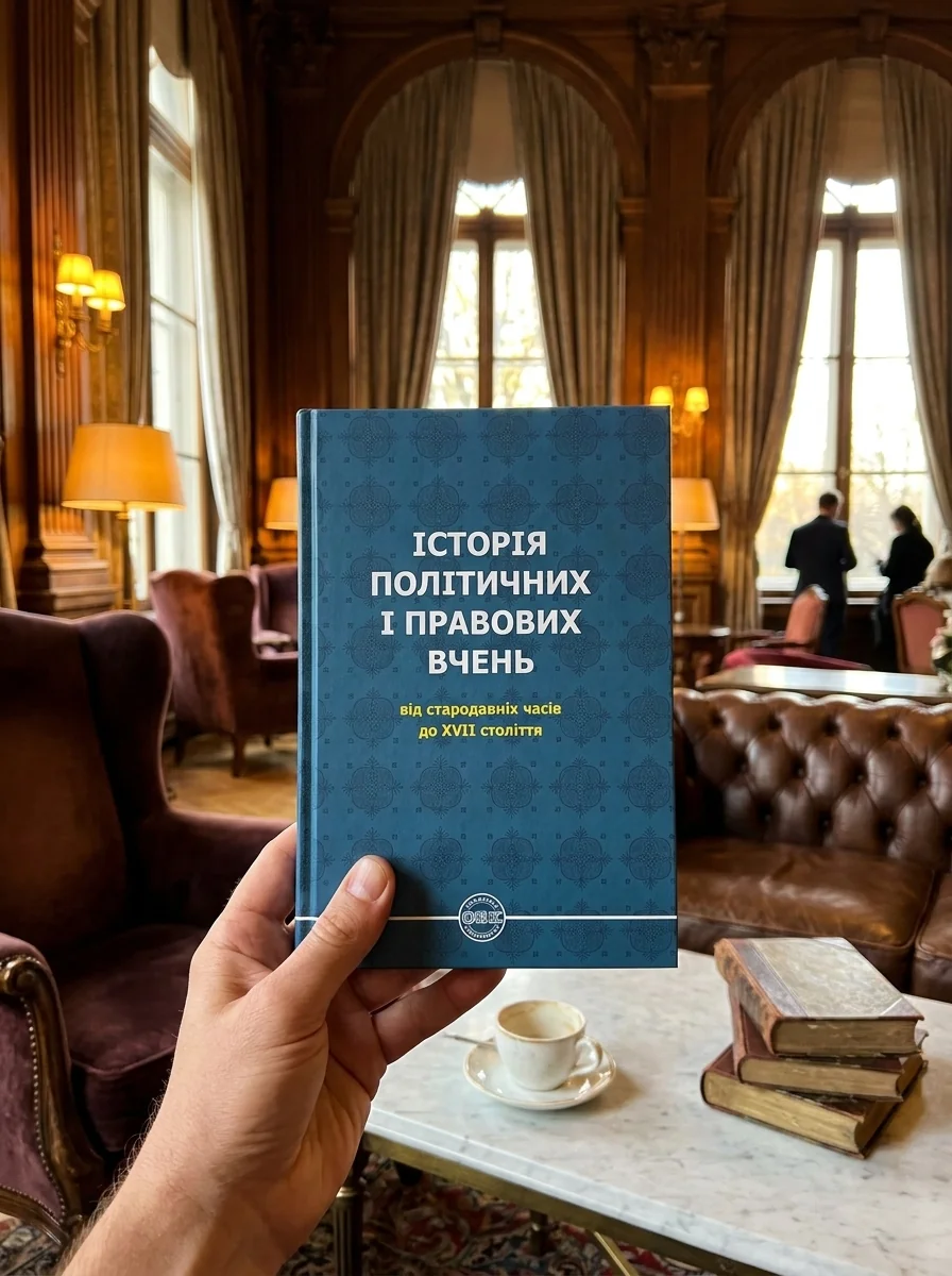 Історія політичних і правових вчень. Від стародавніх часів до XVII століття — Олександр Лавринович, обкладинка