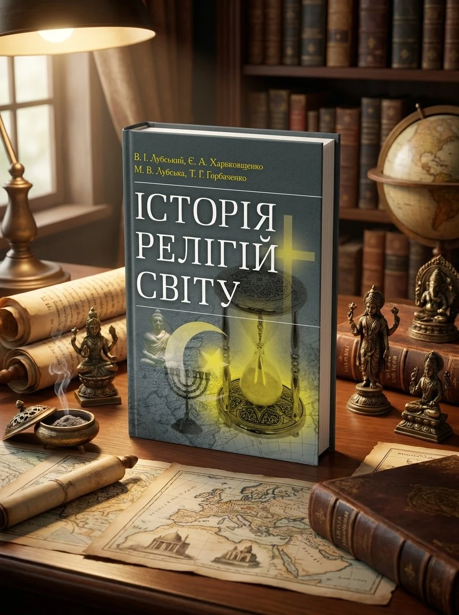 Історія релігій світу — Лубський В.І., обкладинка
