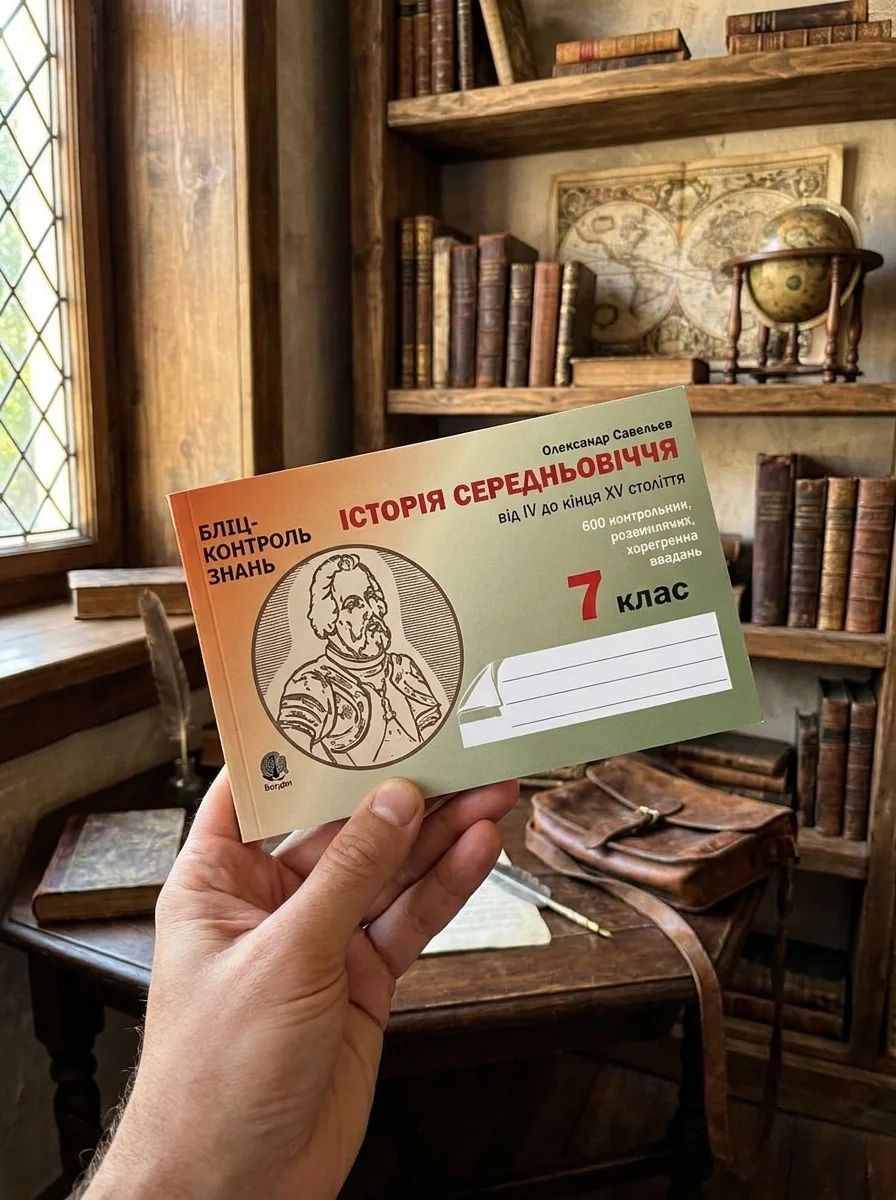 Історія Середньовіччя від IV до кінця XV століття. Бліц-контроль знань. 7 клас — Дитяча література