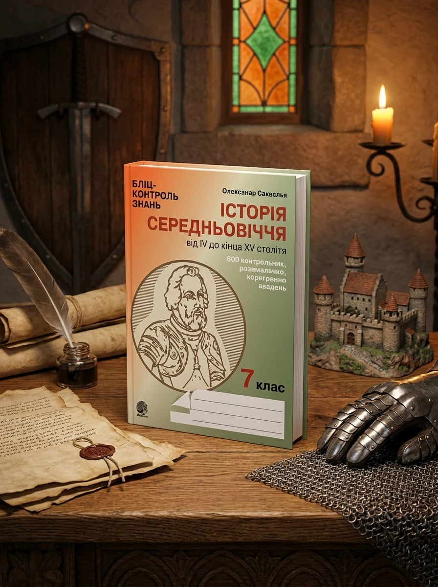 Історія Середньовіччя від IV до кінця XV століття. Бліц-контроль знань. 7 клас — фото 2