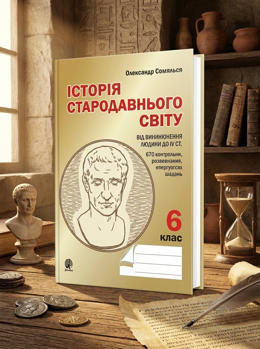 Історія Стародавнього світу від виникнення людини до ІV століття. Бліц-контроль знань. 6 клас