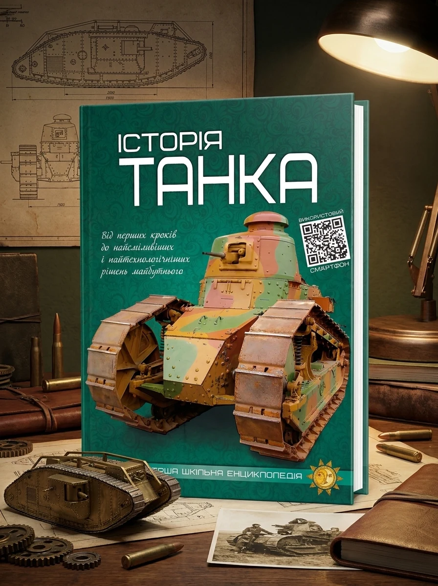 Історія танка. Перша шкільна енциклопедія — Дитячі книги