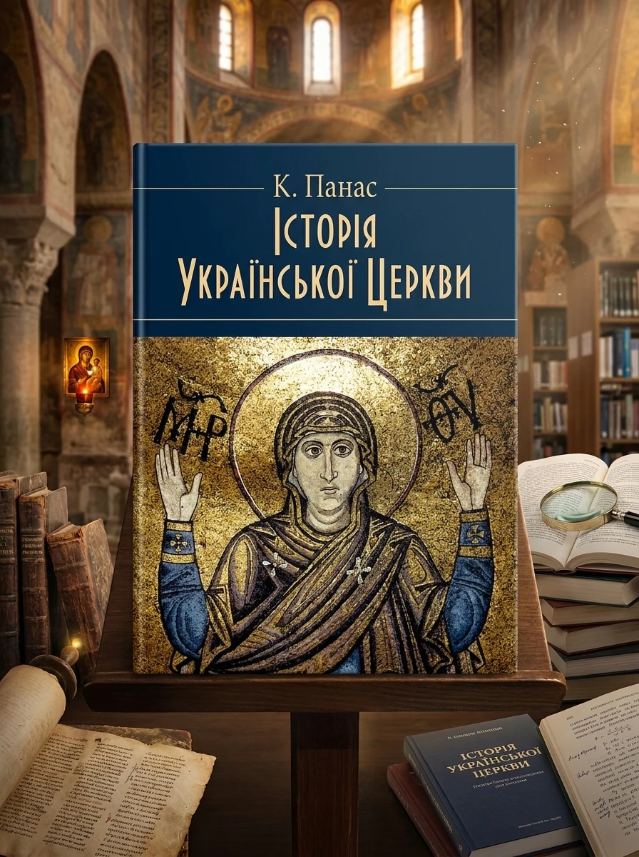 Історія Української Церкви. Збільшений формат — Панас К., обкладинка