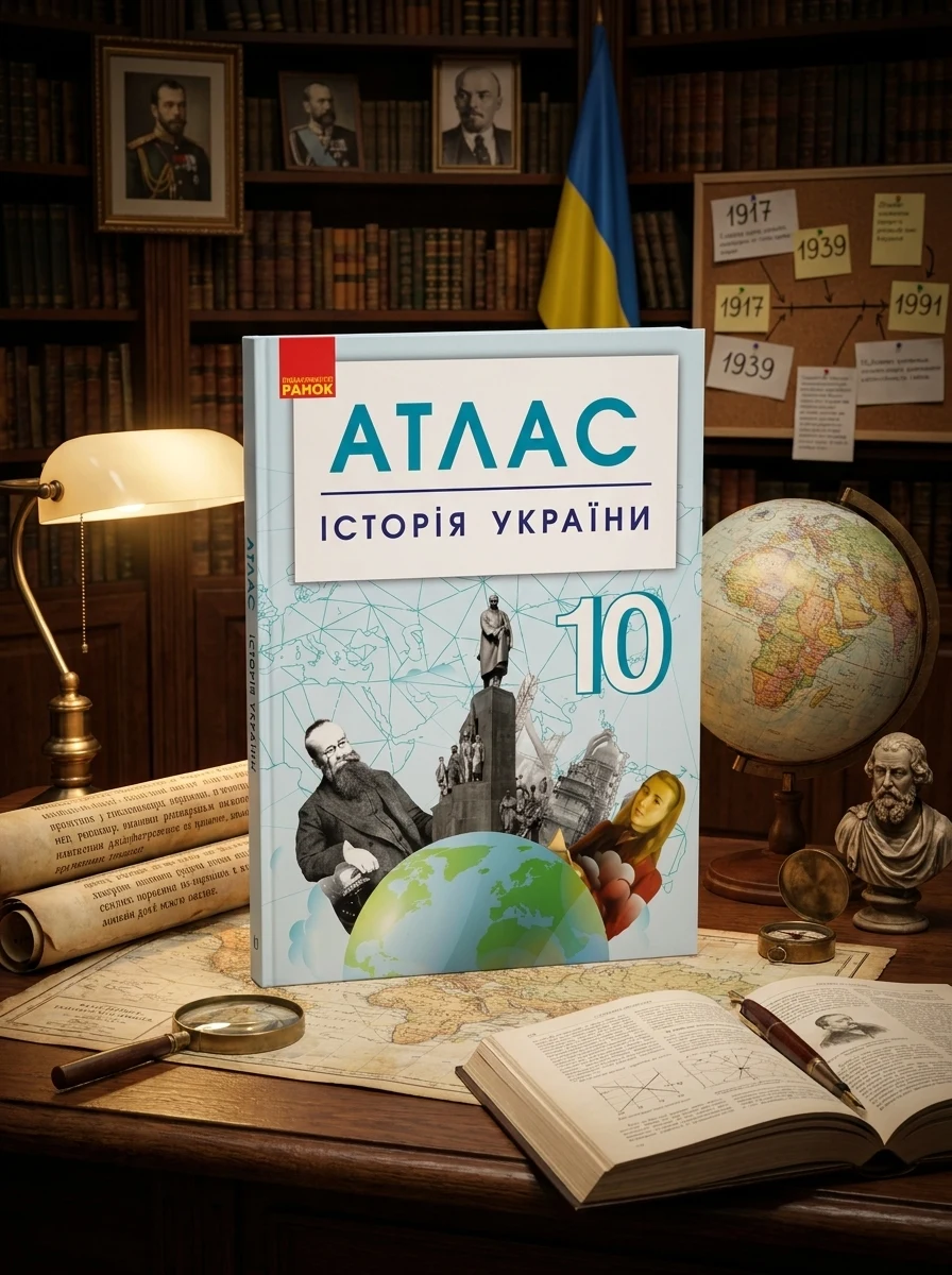 Історія України. 10 клас. Атлас — Історія та публіцистика