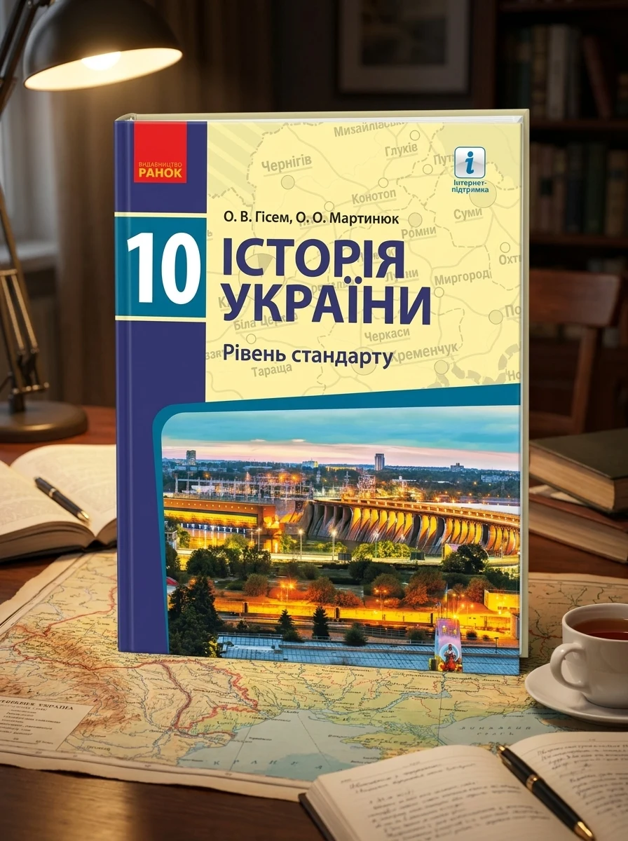 Історія України. 10 клас. Підручник. Рівень стандарту — Історія та публіцистика
