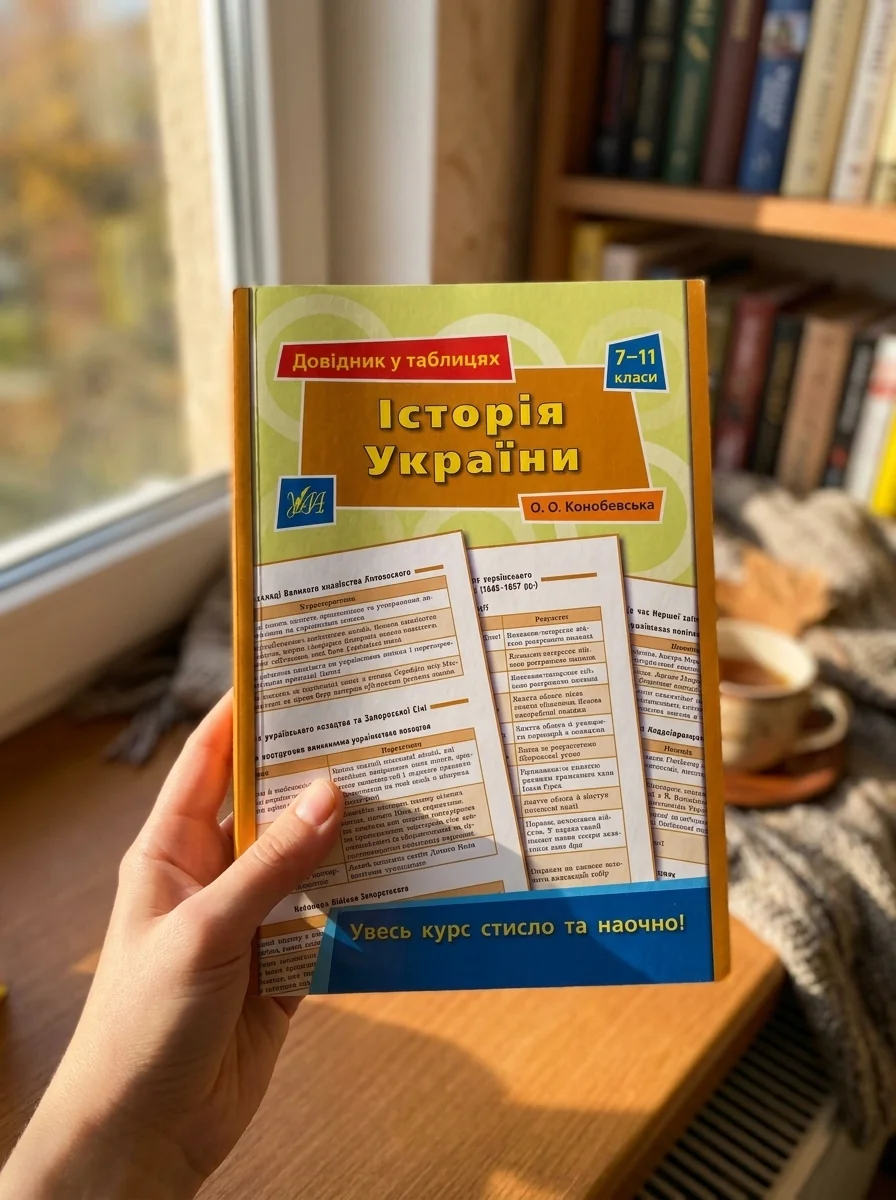 Довідник у таблицях. Історія України. 7–11 класи — фото 2