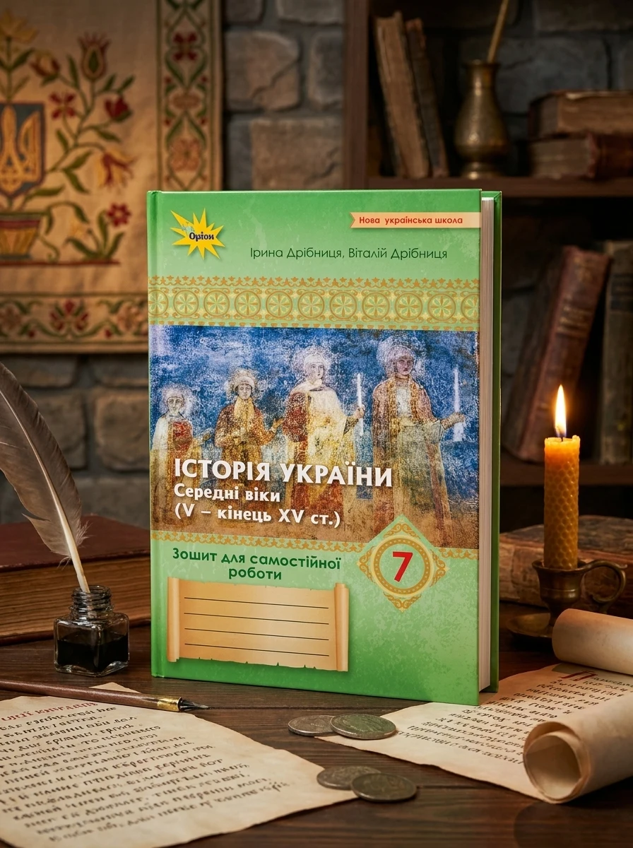 Історія України. 7 клас. Зошит для самостійних та підсумкових робіт до підручника Щупака — Історія та публіцистика