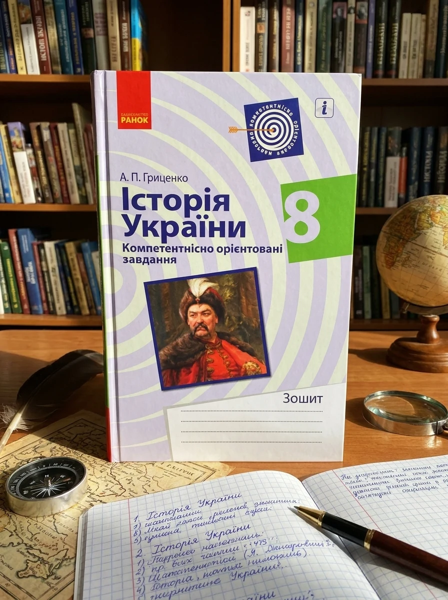 Історія України. 8 клас. Компетентнісно орієнтовані завдання — Історія та публіцистика