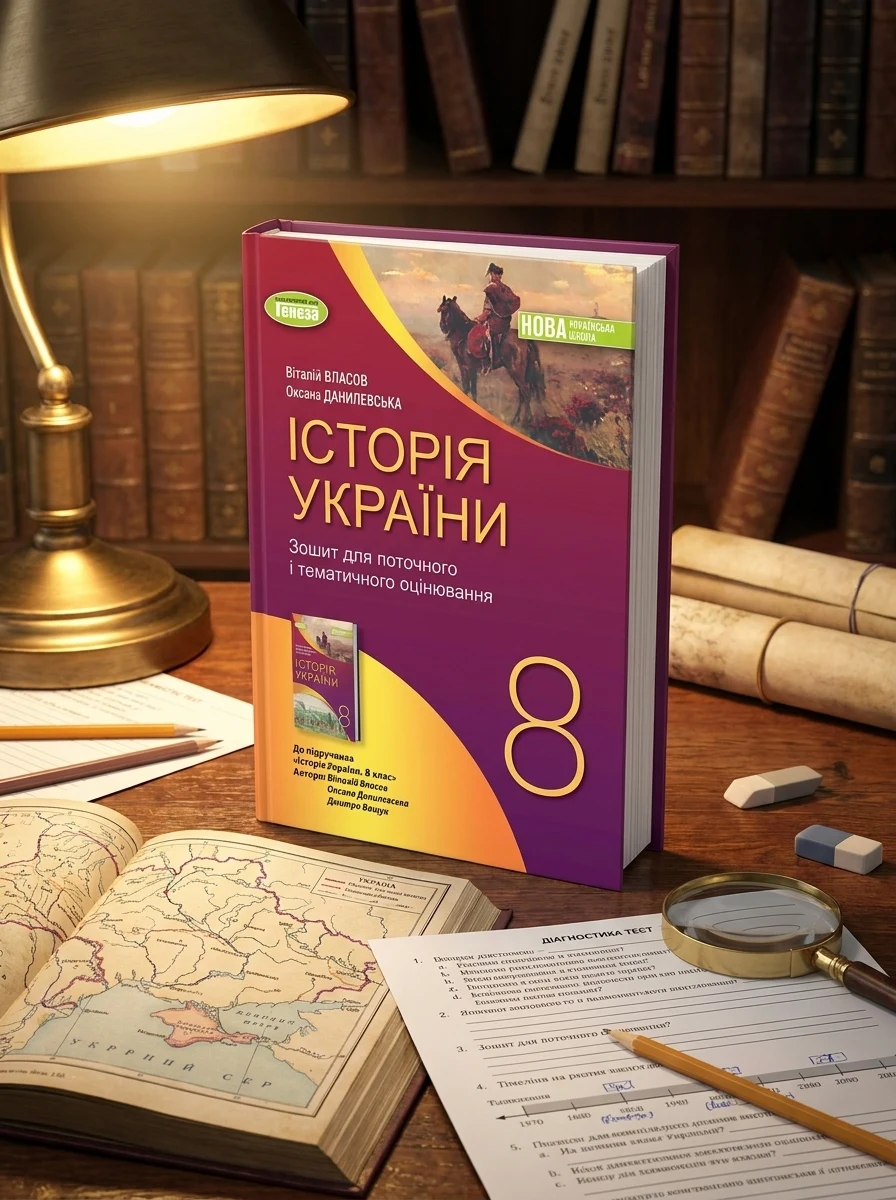 Історія України. 8 клас. Робочий зошит та діагностичні роботи — Історія та публіцистика