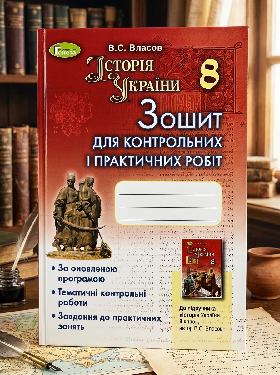 Історія України 8 клас. Зошит для контрольних і практичних робіт — Історія та публіцистика