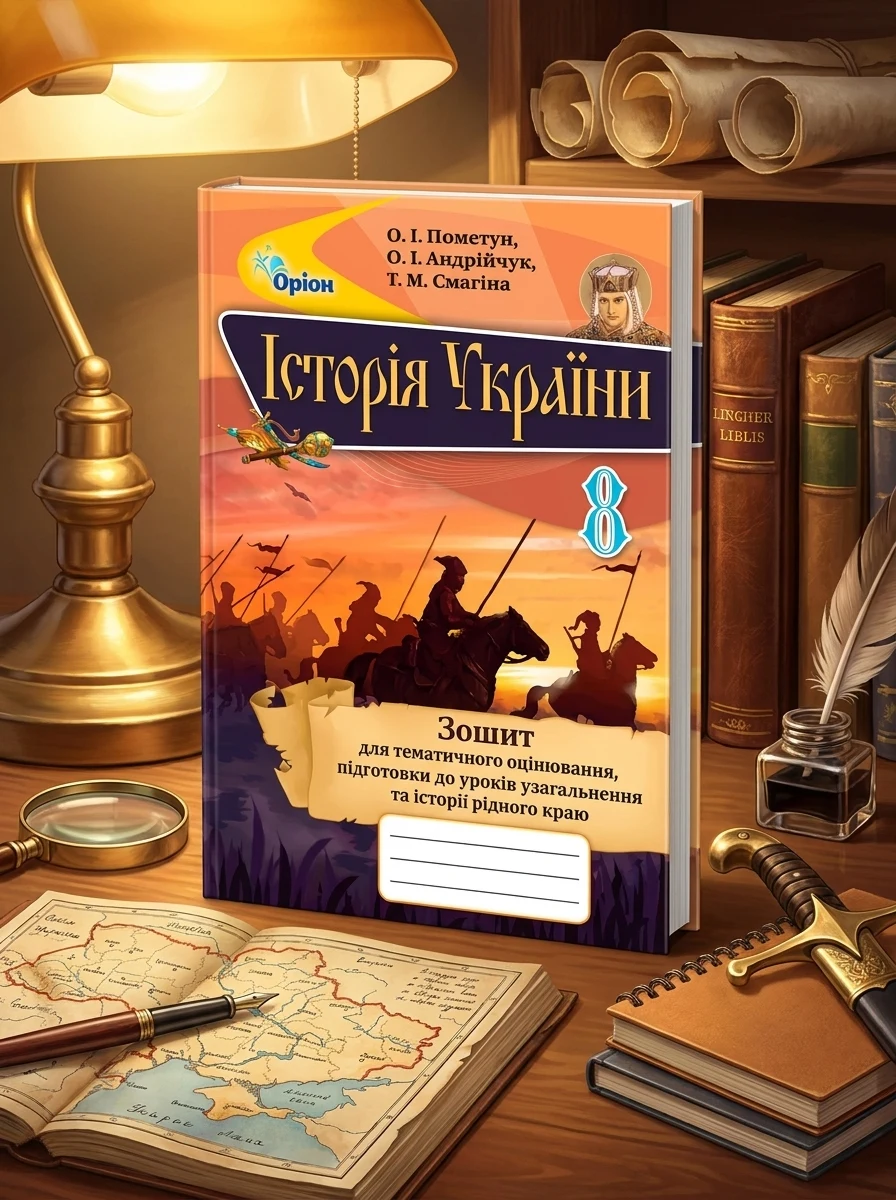 Історія України 8 клас. Зошит для тематичного оцінювання, підготовка до уроків узагальнення та історії рідного краю — Вивчення мов