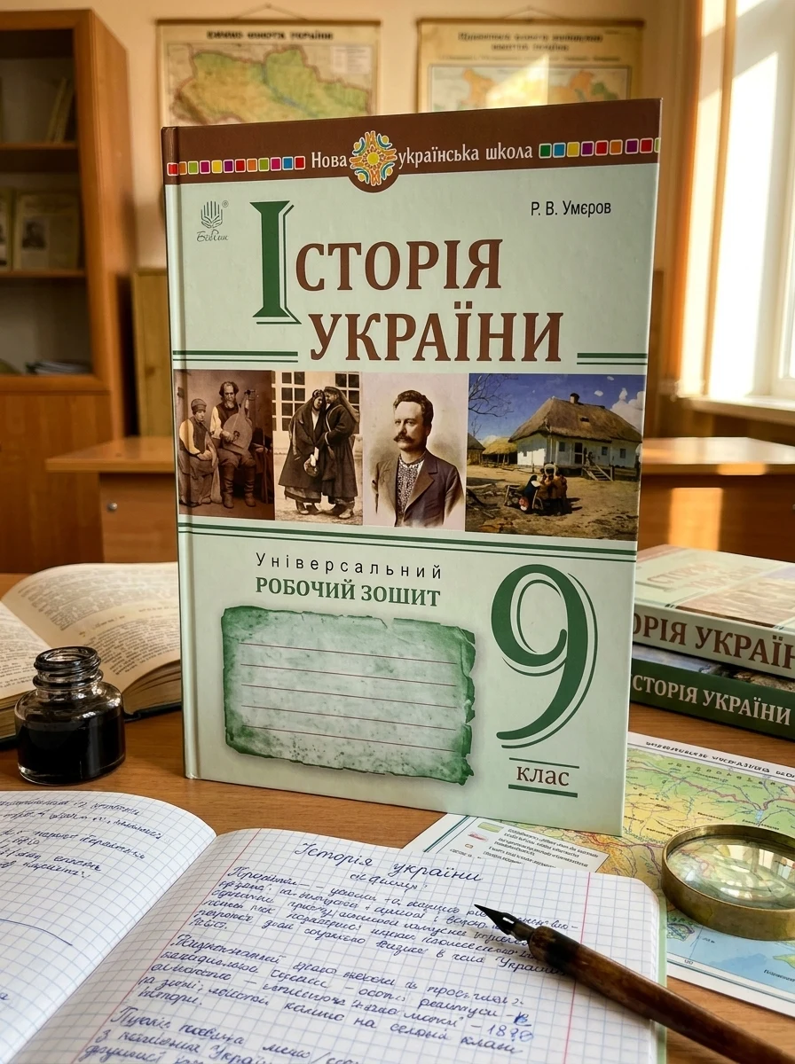 Історія України. 9 клас. Універсальний робочий зошит — Робочі зошити