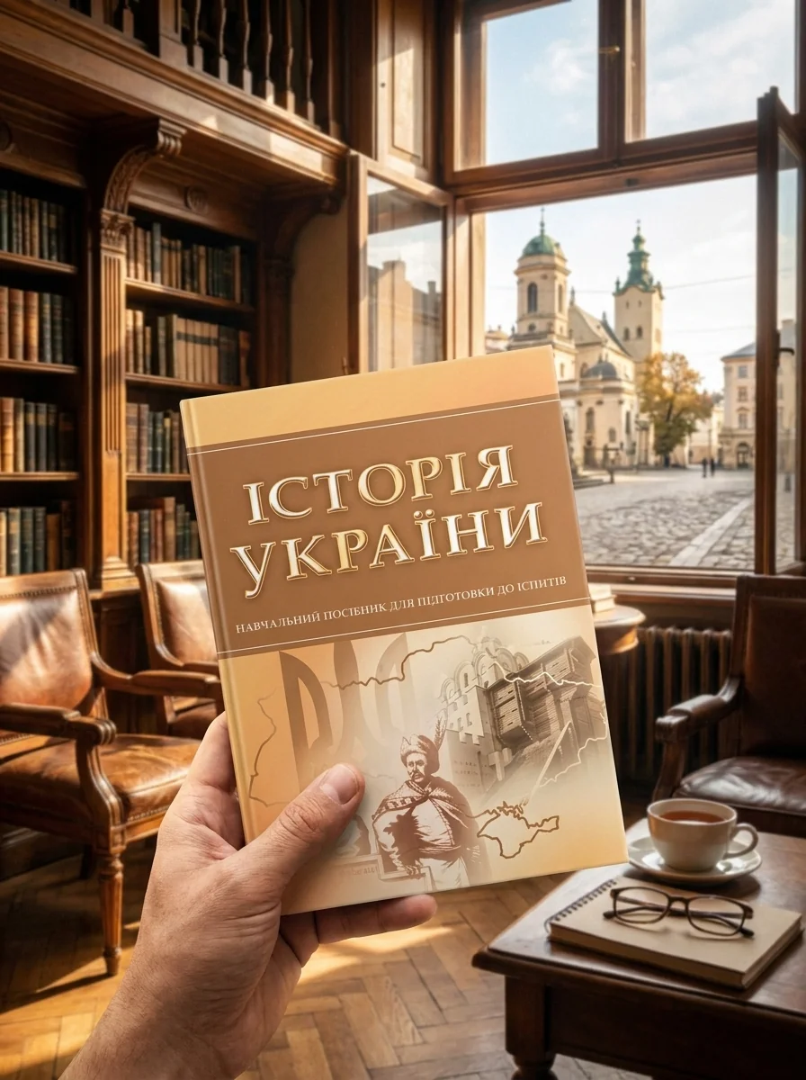 Історія України. Для підготовки до іспитів. Навчальний посібник — Книги
