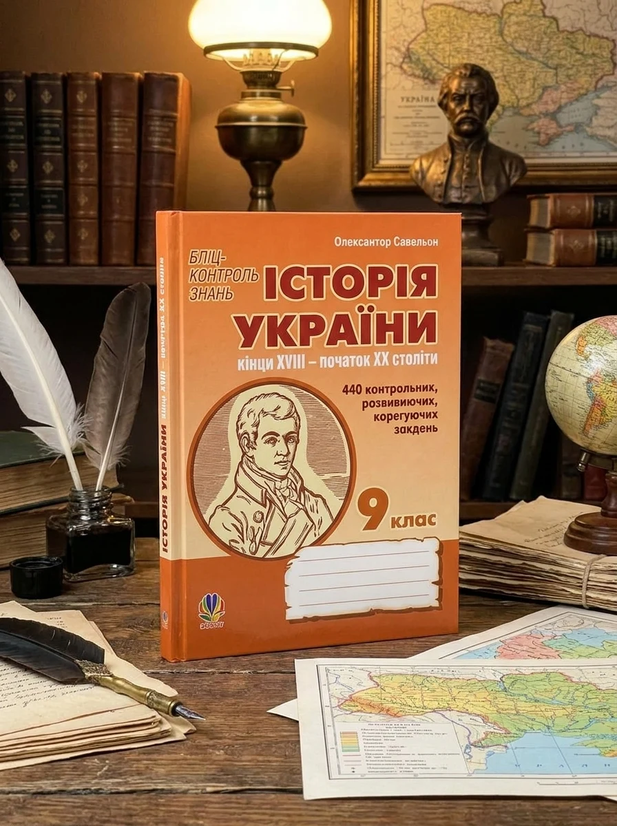 Історія України кінця XVIII - початку XX століття. Бліц-контроль знань. 9 клас — фото 2