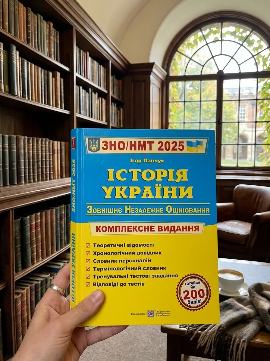 Історія України. Комплексна підготовка до ЗНО/НМТ 2025 — Панчук Ігор, обкладинка