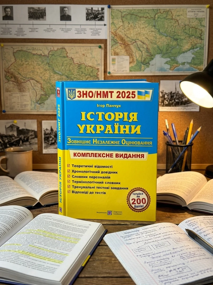 Історія України. Комплексна підготовка до ЗНО/НМТ 2025 — Навчальна література