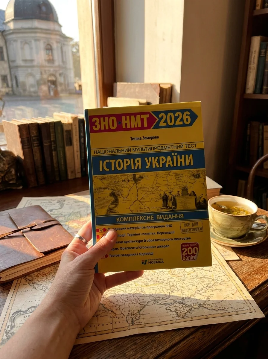 Історія України. Комплексна підготовка до ЗНО/НМТ 2026 — Навчальна література