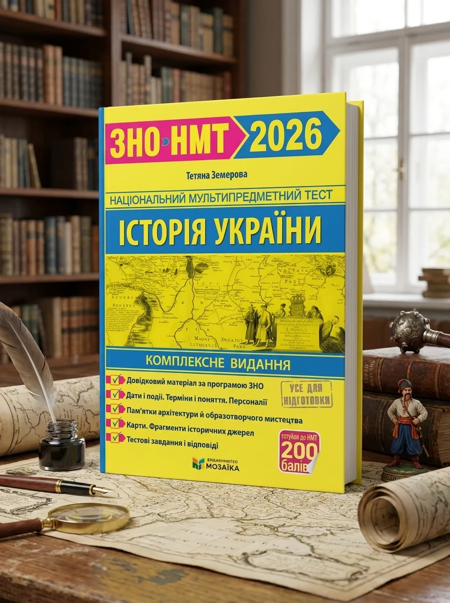 Історія України. Комплексна підготовка до ЗНО/НМТ 2026 — фото 2