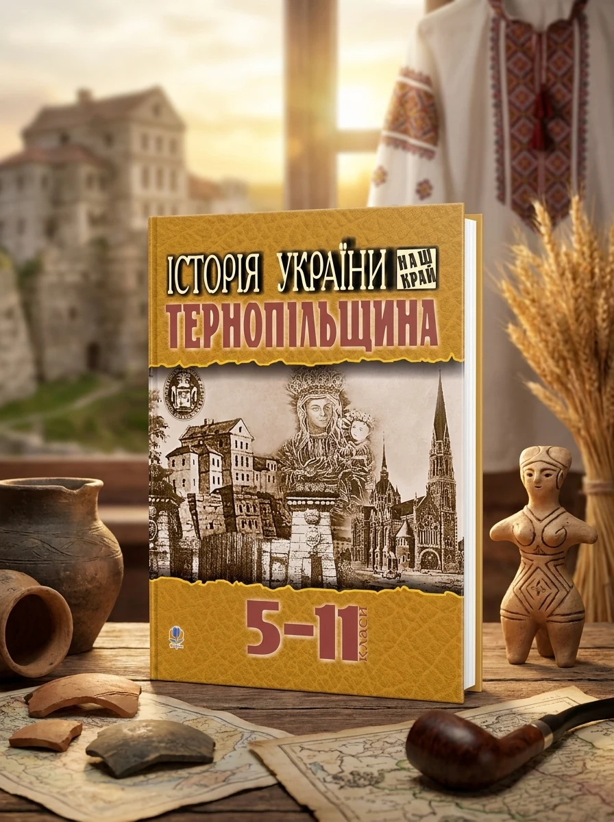 Історія України. Наш край. Тернопільщина. Навчальний посібник для учнів 5-11 класів
