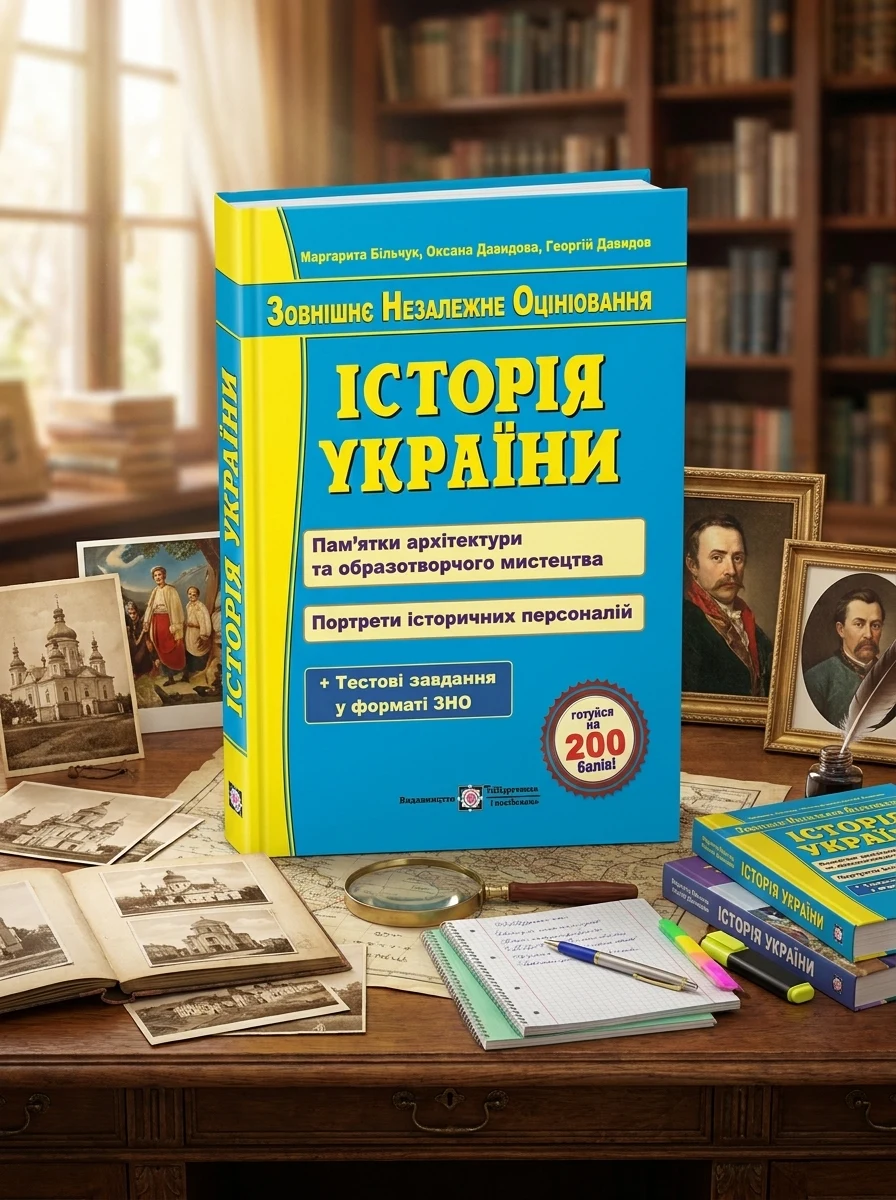 Історія України. Пам’ятки архітектури та образотворчого мистецтва, обов’язкові для розпізнавання абітурієнтами. — Більчук Маргарита, фото 2