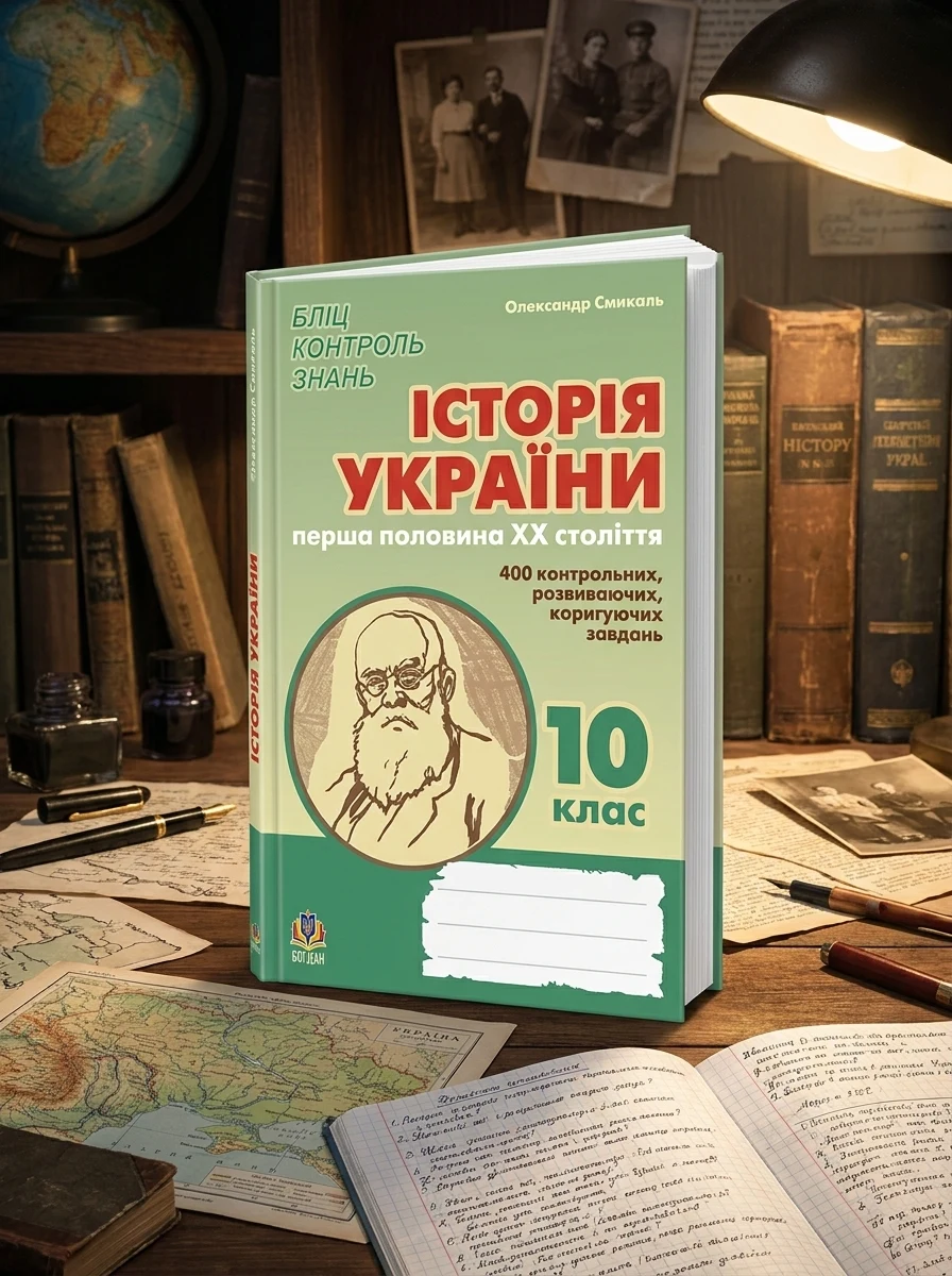 Історія України. Перша половина ХХ ст. Бліц-контроль знань. 10 клас. — Історія та публіцистика