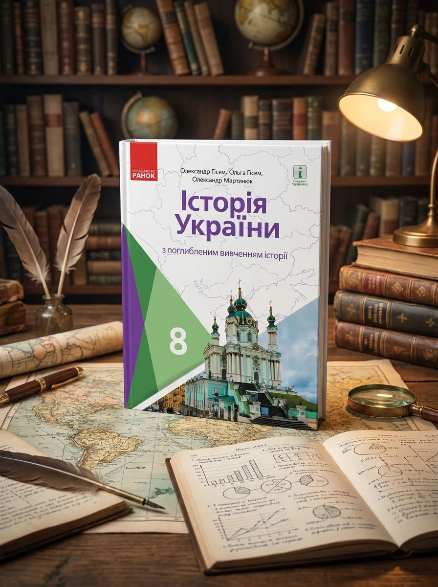 Історія України. Підручник для 8 класу з поглибленим вивченням історії — Історія та публіцистика