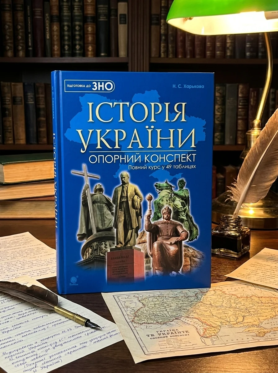 Історія України. Повний курс у 49 таблицях. Опорний конспект — фото 2
