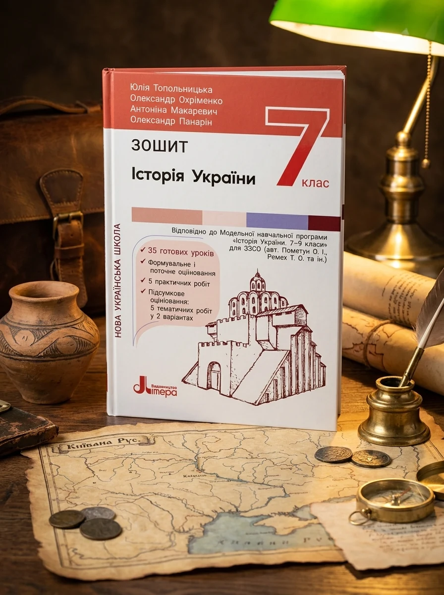 Історія України та громадянська освіта. 7 клас. Зошит
