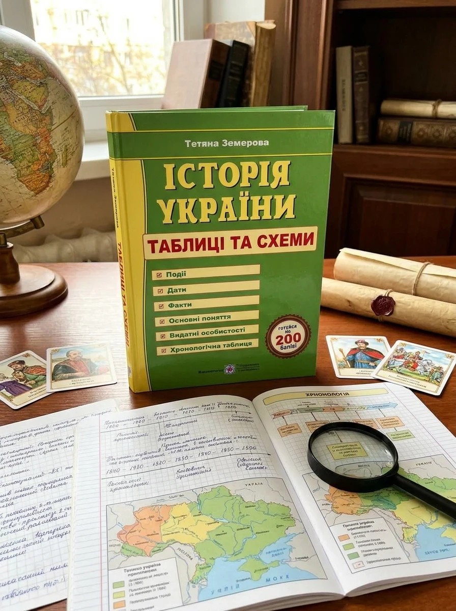 Історія України. Таблиці та схеми — Історія та публіцистика