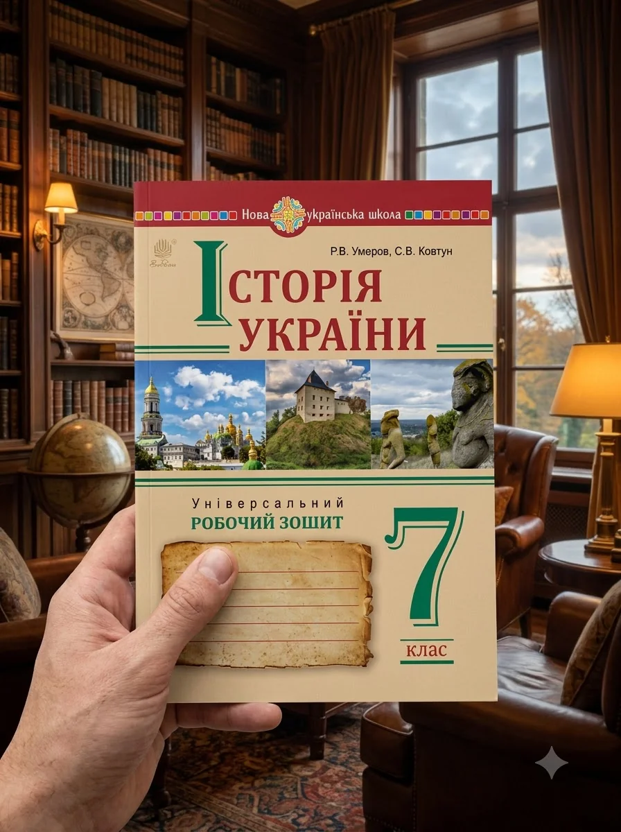Історія України. Універсальний робочий зошит. 7 клас — Дитяча література