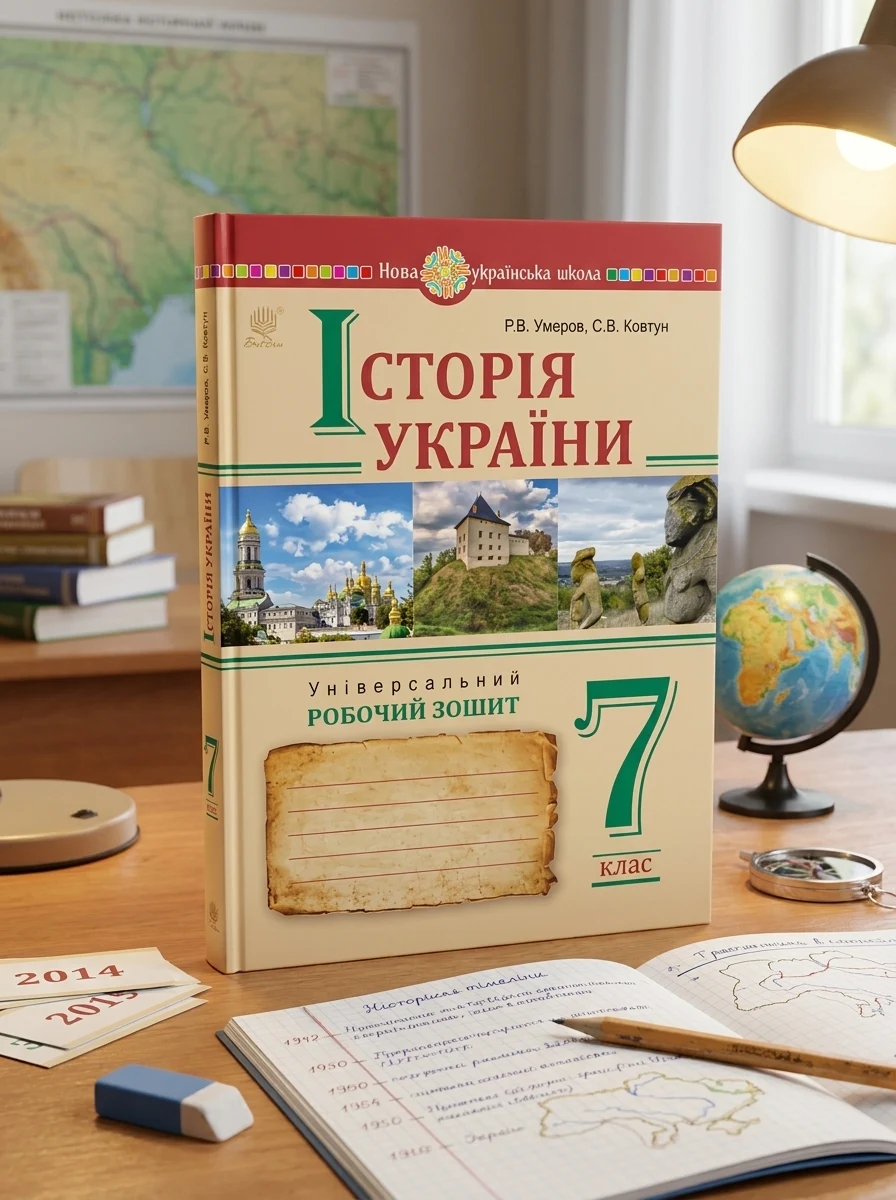 Історія України. Універсальний робочий зошит. 7 клас — фото 2