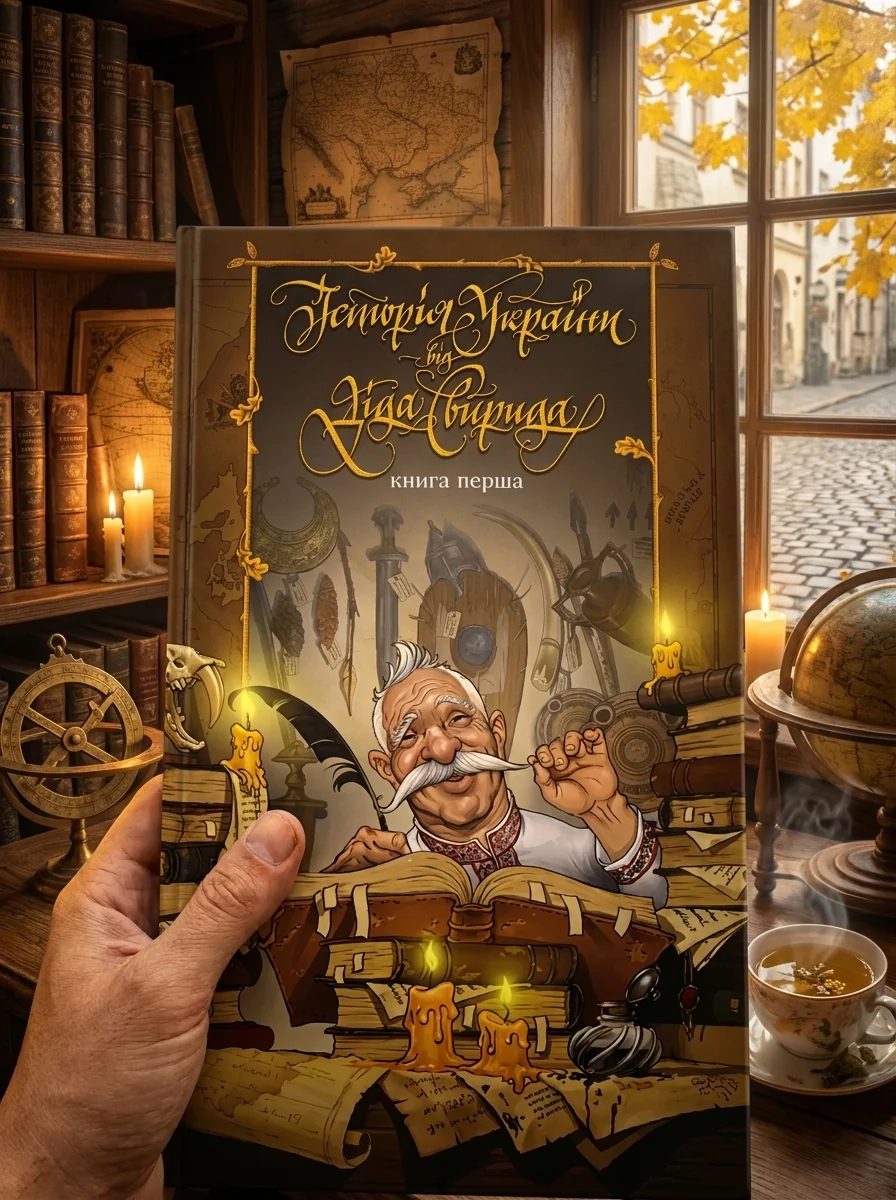Історія України від Діда Свирида. Книга 1 — Свирид Дід, обкладинка